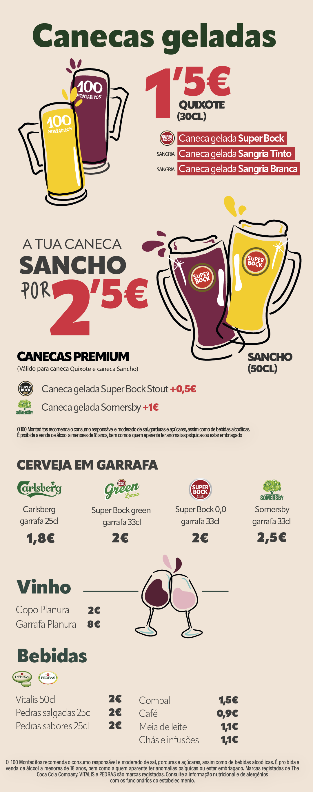 bebidas