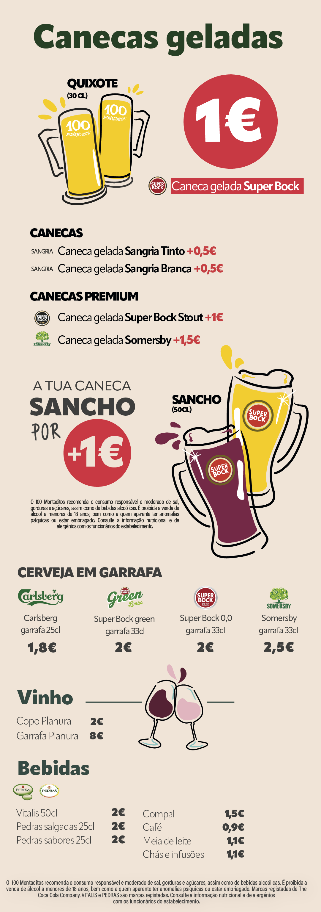bebidas